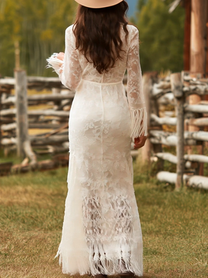 The Louisette Lace Maxi Dress