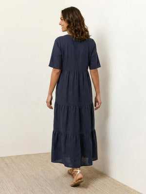 Tiered Swing Maxi Dress