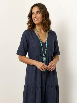 Tiered Swing Maxi Dress