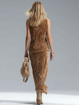 The Hortense Leopard Set